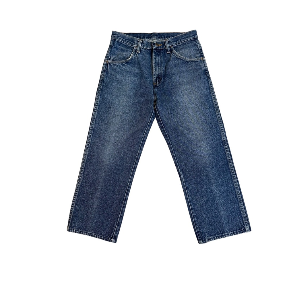 Wrangler Jeans Mens 30x30 Blue Denim Pants Regular Fit Casual Workwear vintage